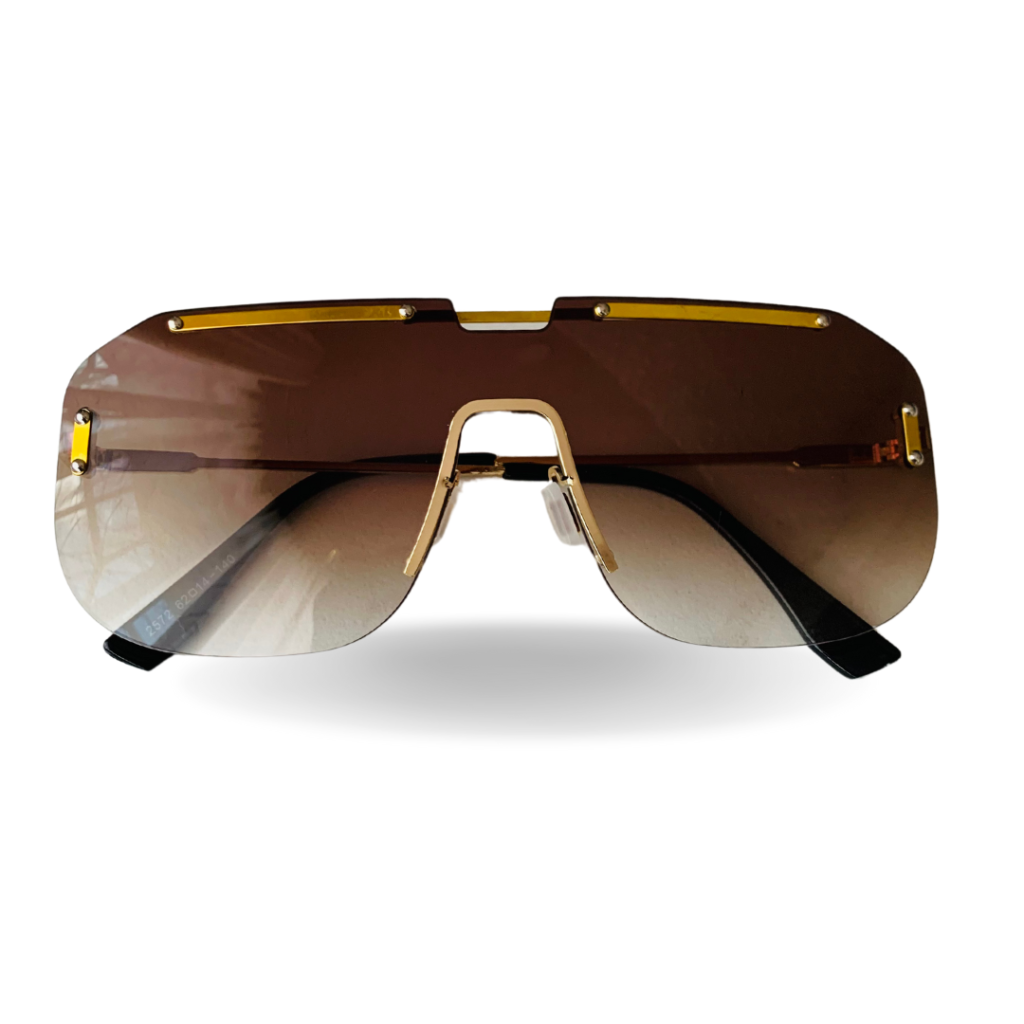Frameless Luxury Sunglasses Vintage Fashion Eyewear