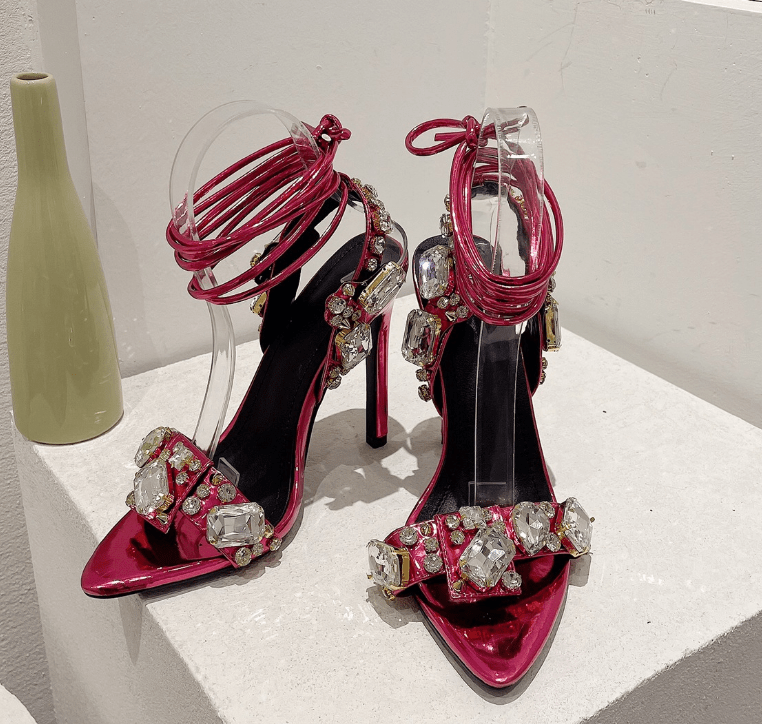 Rhinestones Heels
