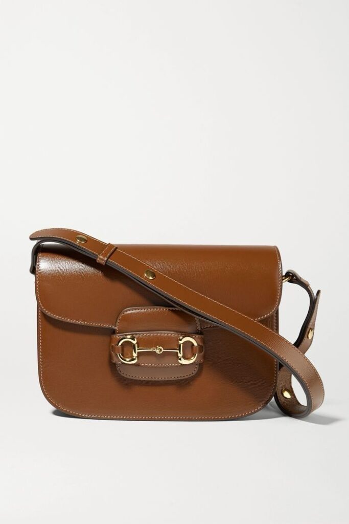 GUCCI Horsebit Shoulder Bag