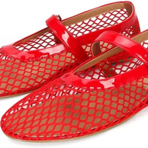 Alaia Mesh Ballet Flats