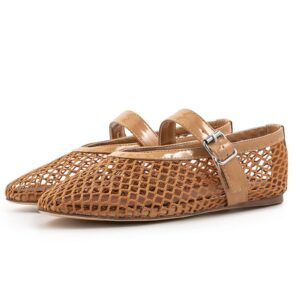 Alaia Mesh Ballet Flats