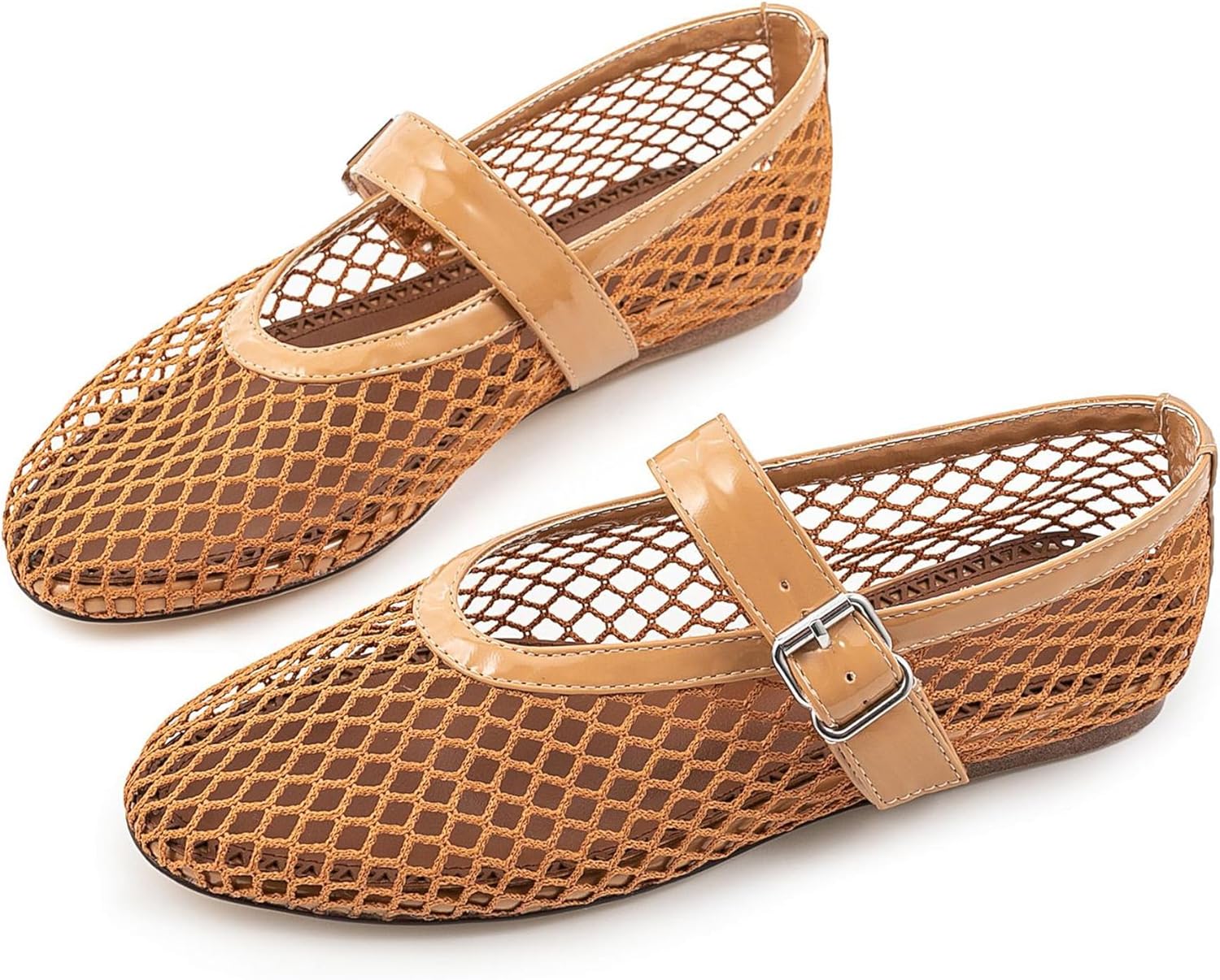 Alaia Mesh Ballet Flats