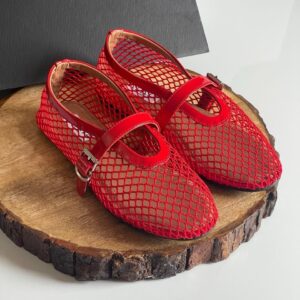 Alaia Mesh Ballet Flats