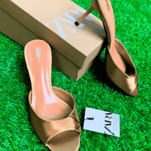 Zara Goddess Slide Heels