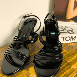 Black Zara High Heel Sandals