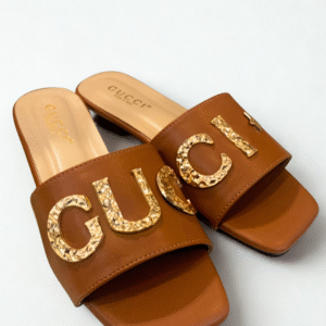 Brown Gucci Sandals
