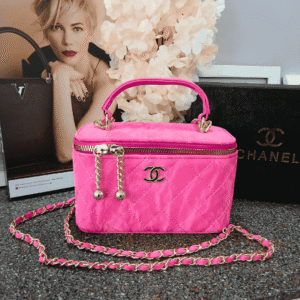 Chanel Velvet Vanity Case