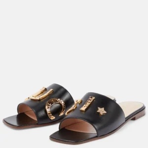 Black Gucci Sandals