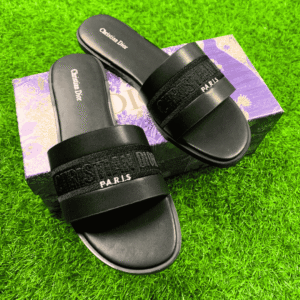 Dior Black Slides