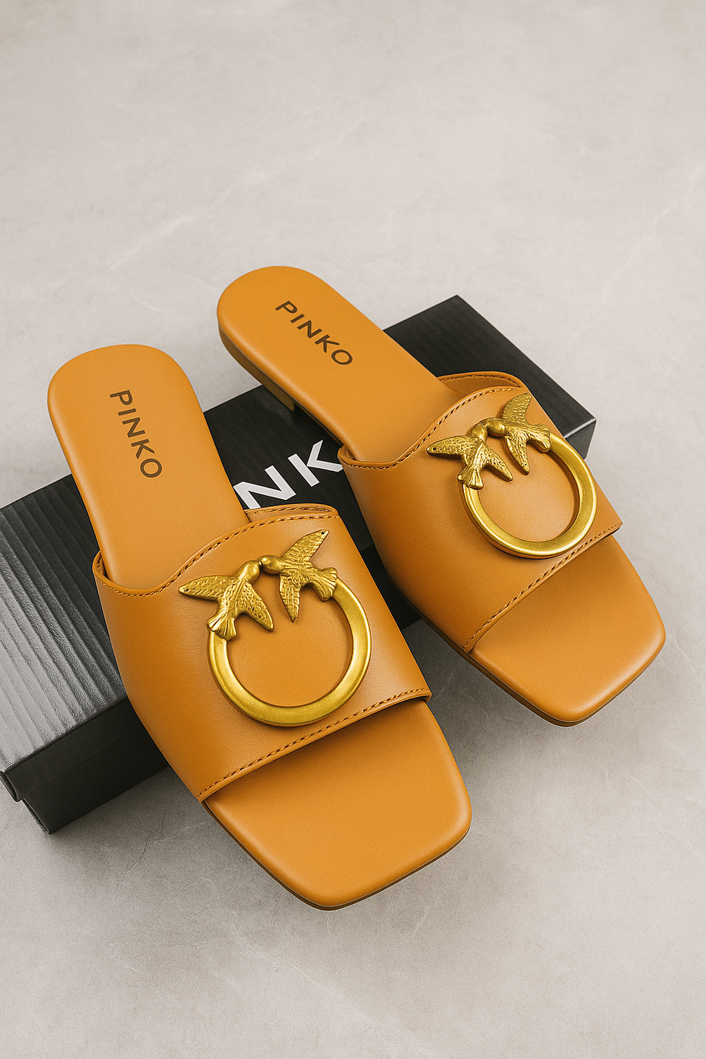 Pinko Brown Sandals