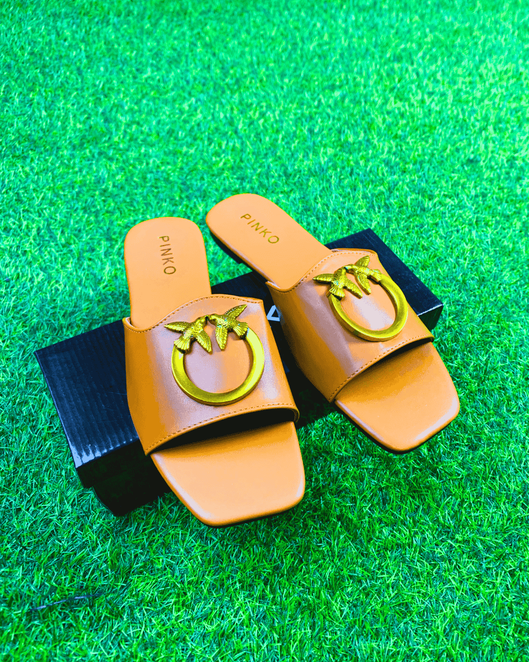 Pinko Brown Sandals