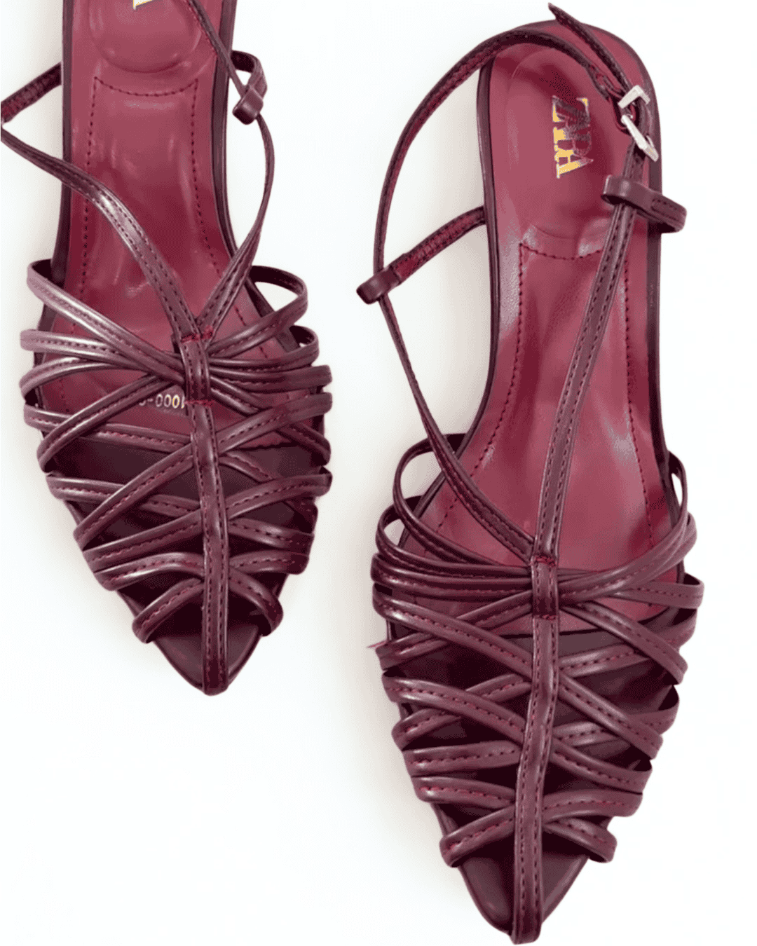 Zara High-Heel Cage Sandals