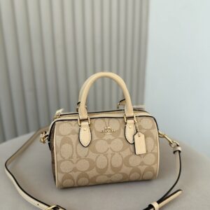 Coach Mini Rowan Satchel – Signature Style in Compact Elegance