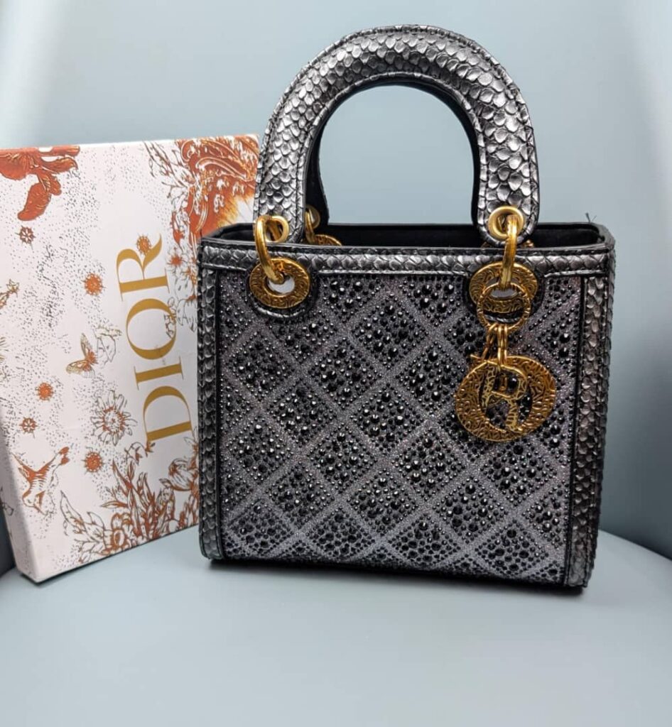 Black Mini Lady Dior Handbag