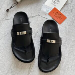Hermès Empire Sandals – Black