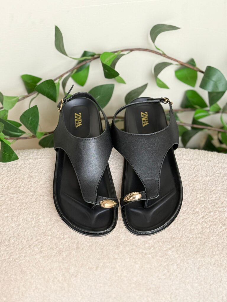 Zara Women’s Black Sandals