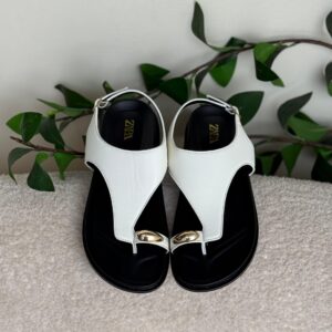 Zara Women’s White Sandals