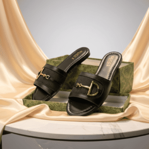 Black Gucci Women’s Slide Sandals