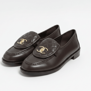 Coffee Chanel Loafers