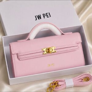 Blush Pink Luxe Top Handle Handbag