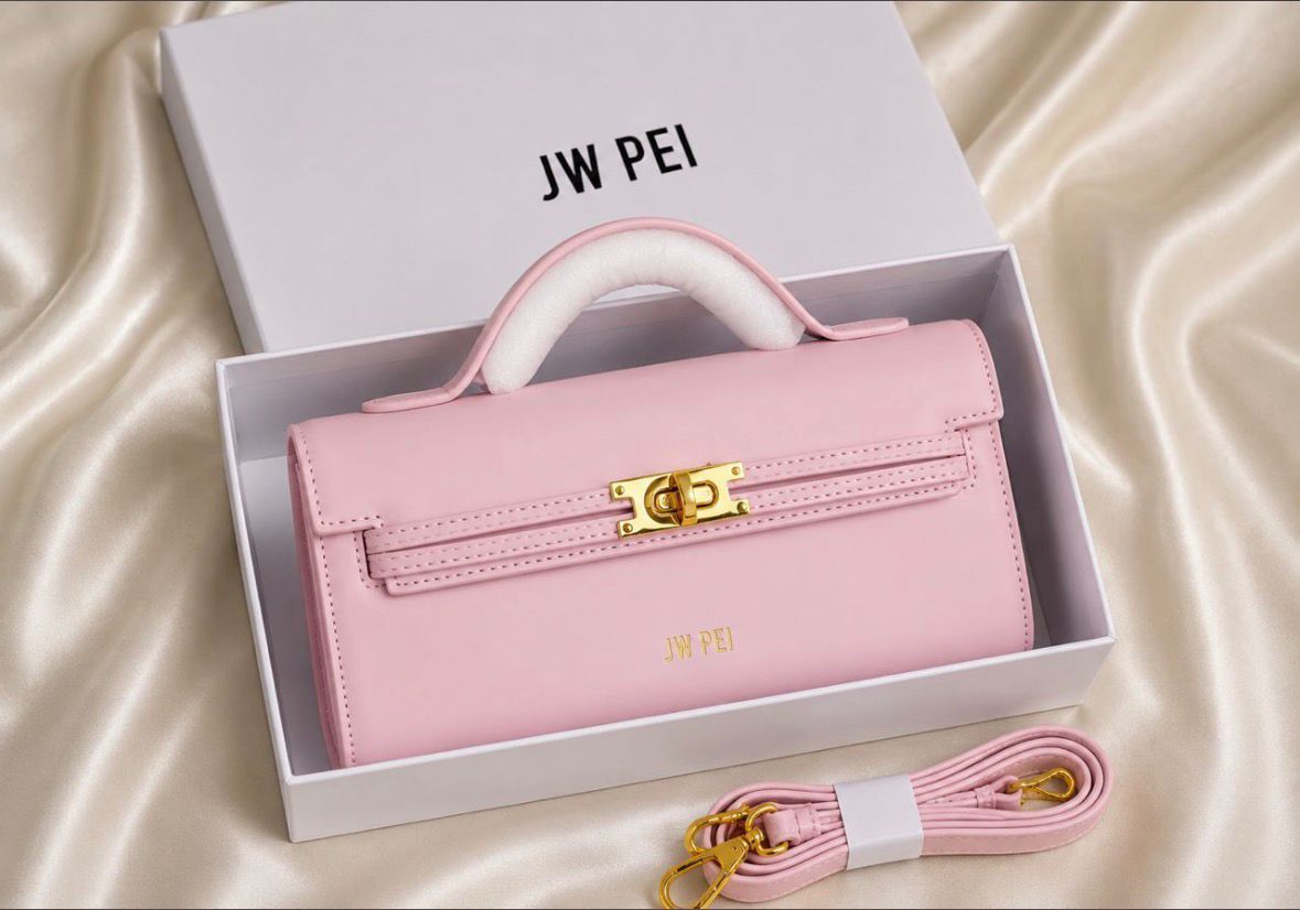 Blush Pink Luxe Top Handle Handbag