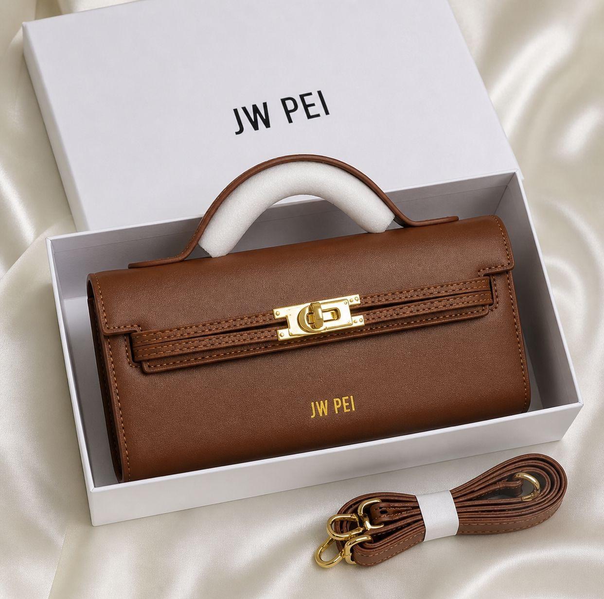 Classic Brown Luxe Top Handle Handbag
