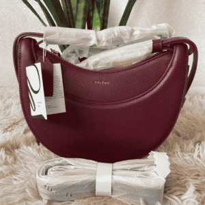 Burgundy Polène Handbag